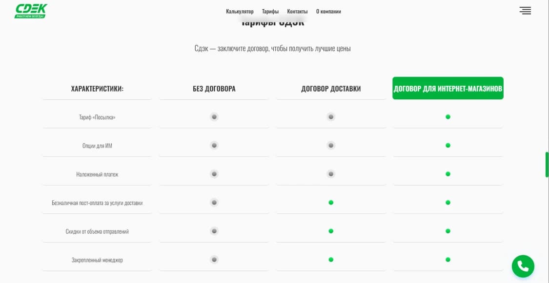 CDEK21 Калькулятор